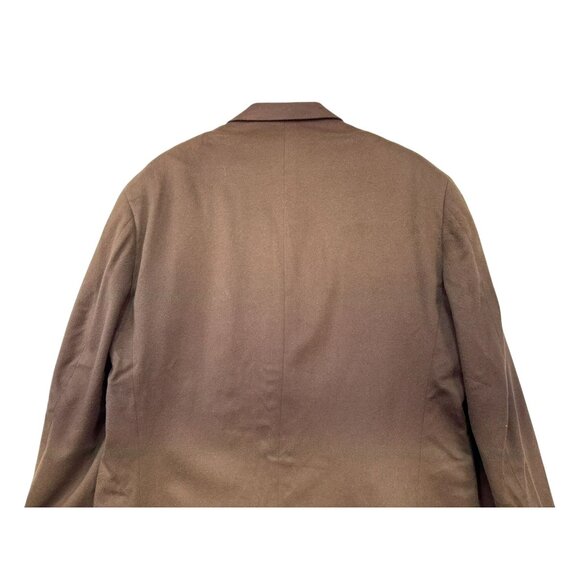 Vintage Colombo Mens Wool Blazer Jacket Brown Vasari Made In Italy - Picture 14 of 14